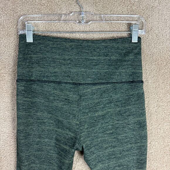 Free People Movement Revolve Legging Womens Small Green High Rise Cutout Active - Picture 9 of 12